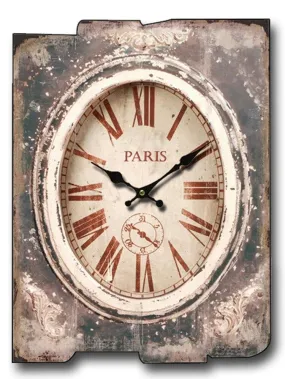 Horloge Murale Vintage Vieux Paris